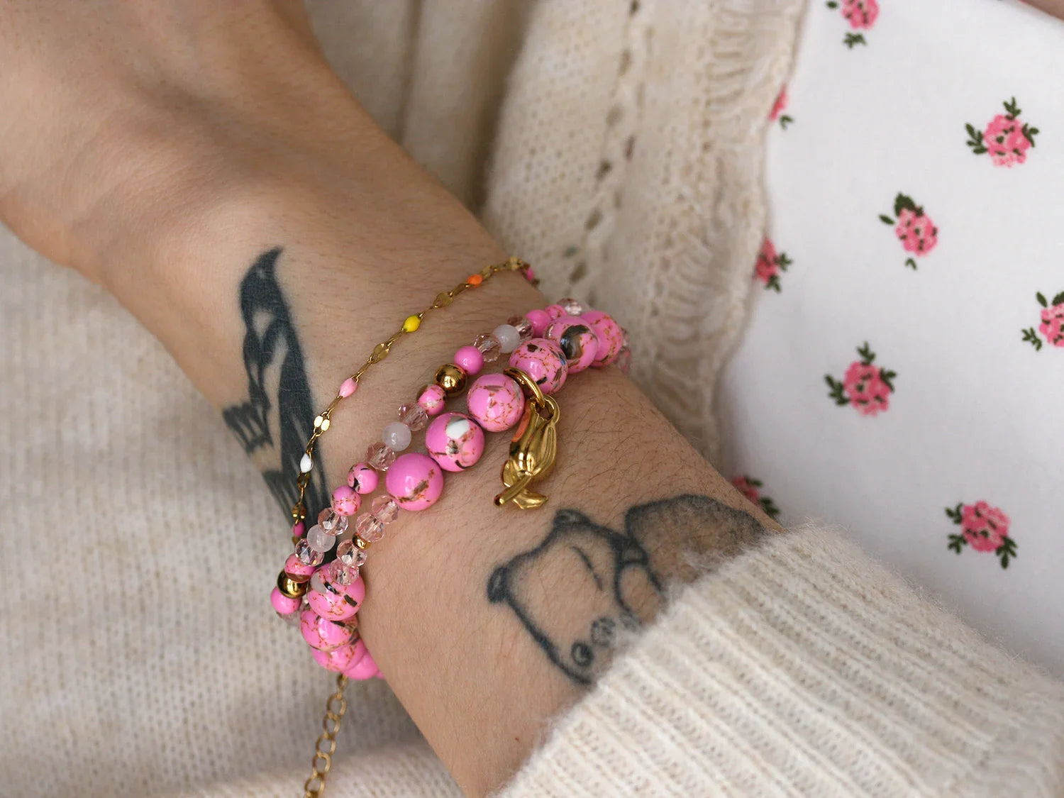 Bracelets de pierres
