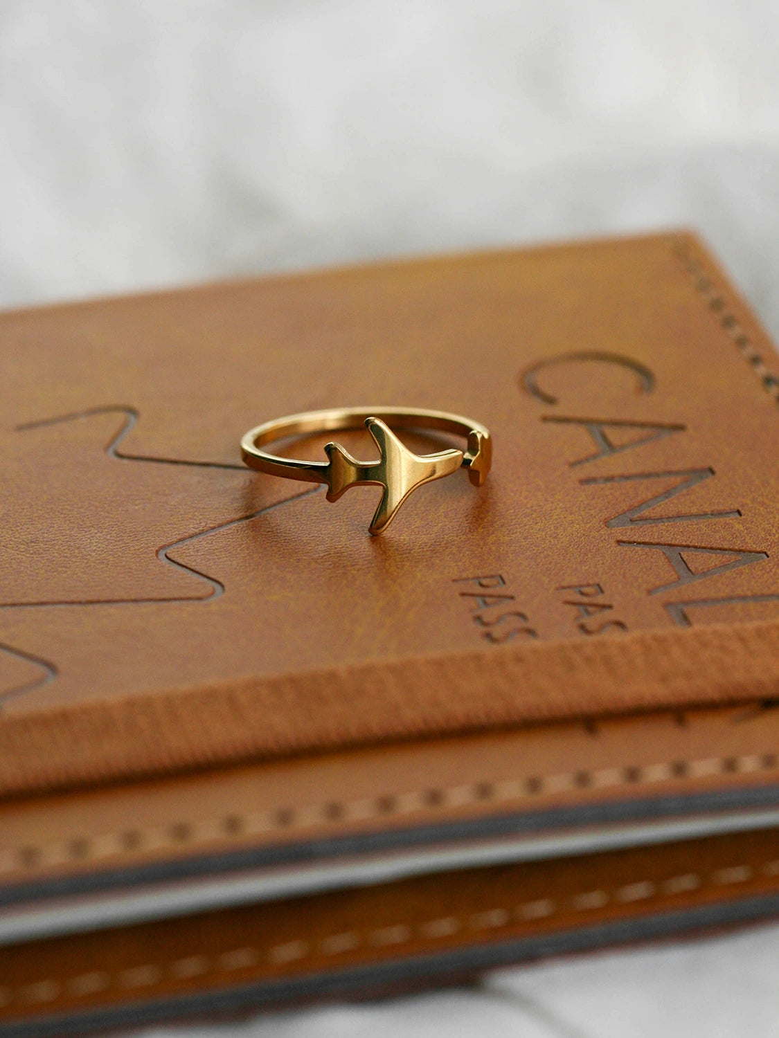 Bague Toulouse doré