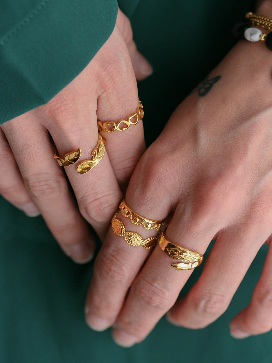 Bague Frénésie doré