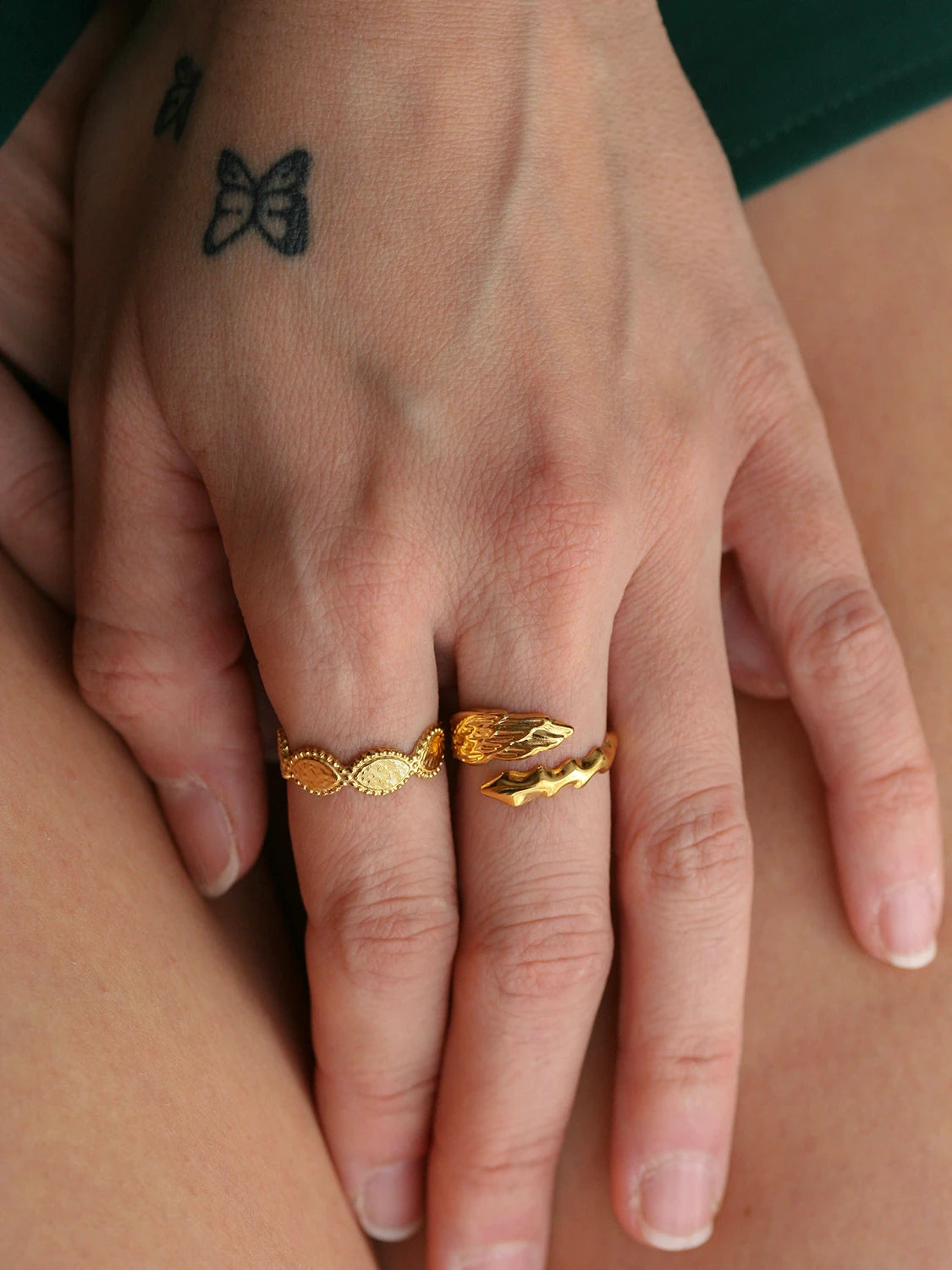 Bague Frénésie doré