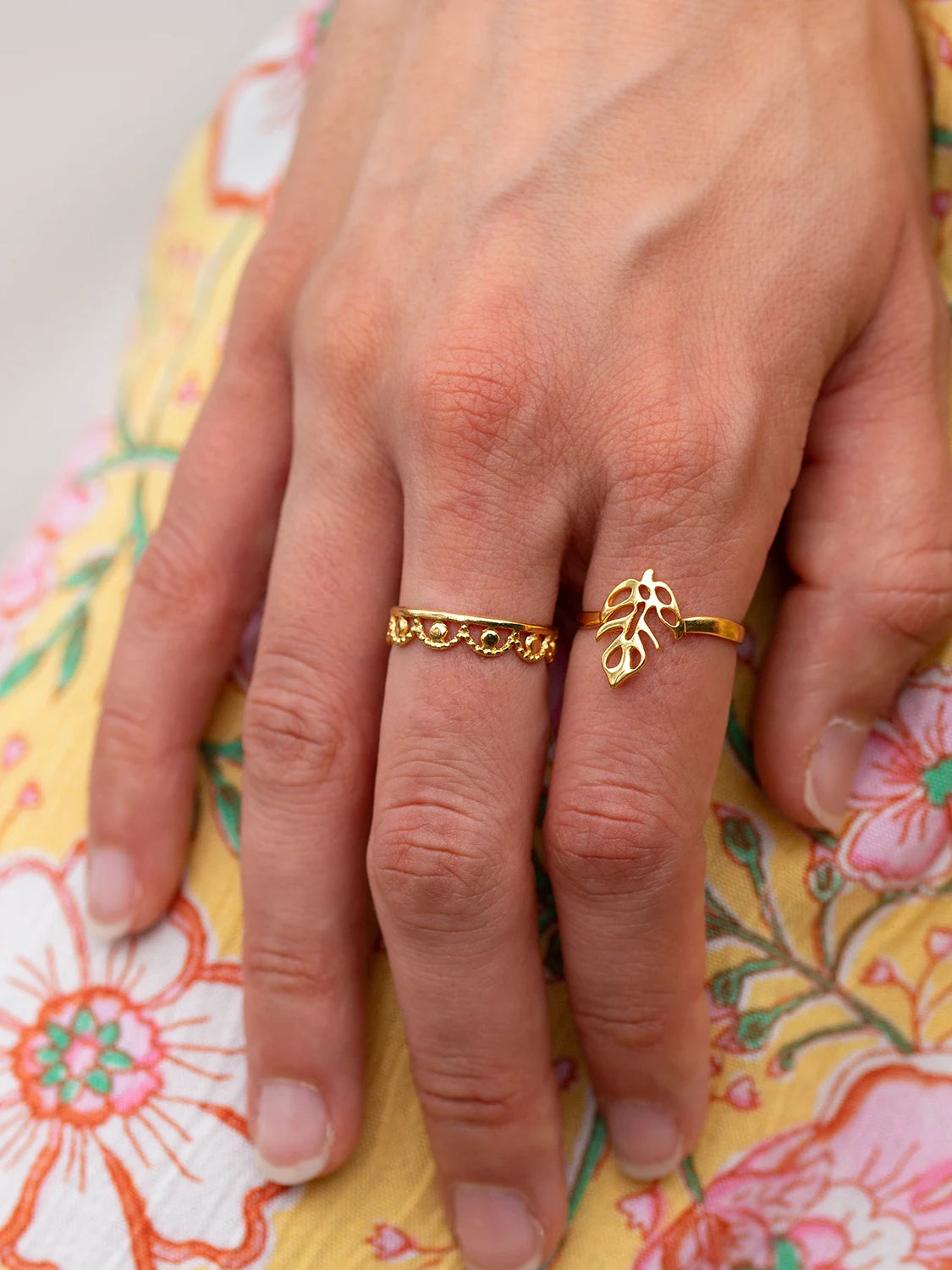 Bague Queen doré