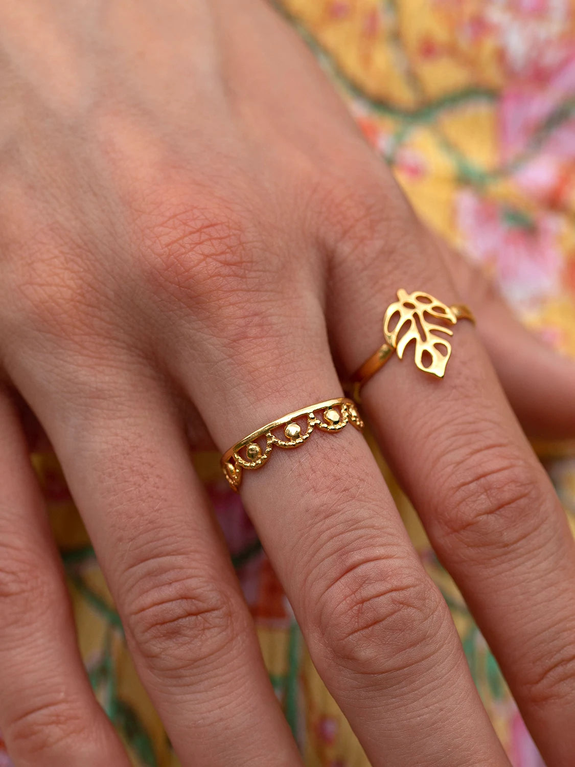 Bague Queen doré
