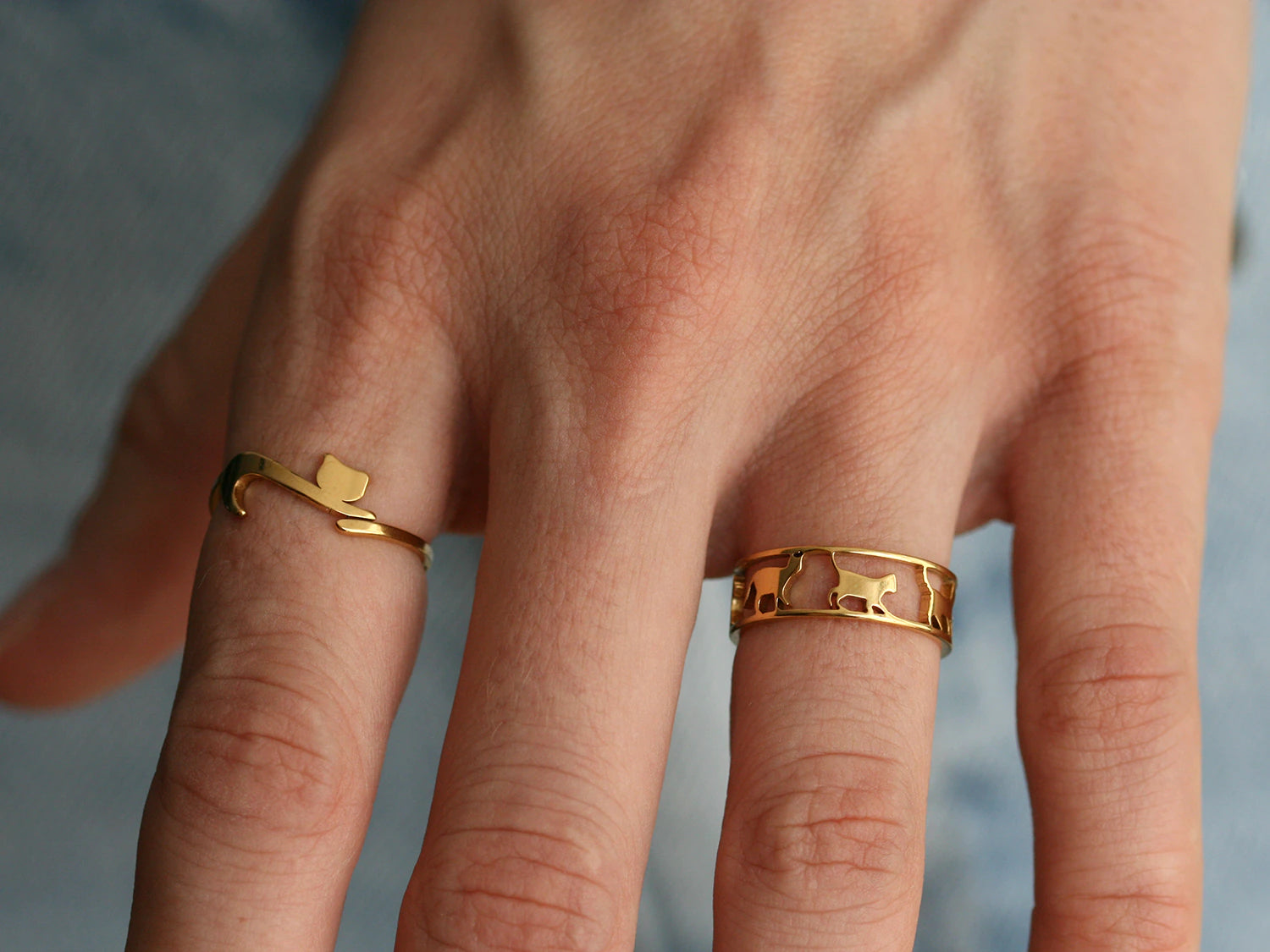 Bague Cathie doré