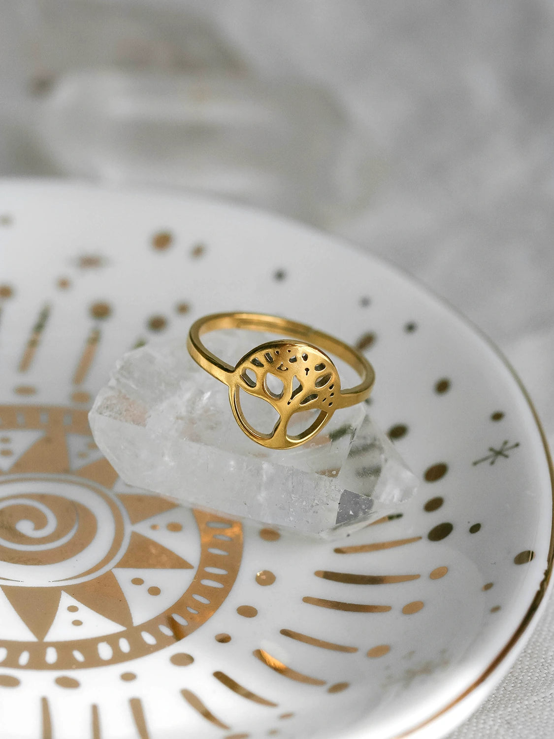 Bague Arbol doré