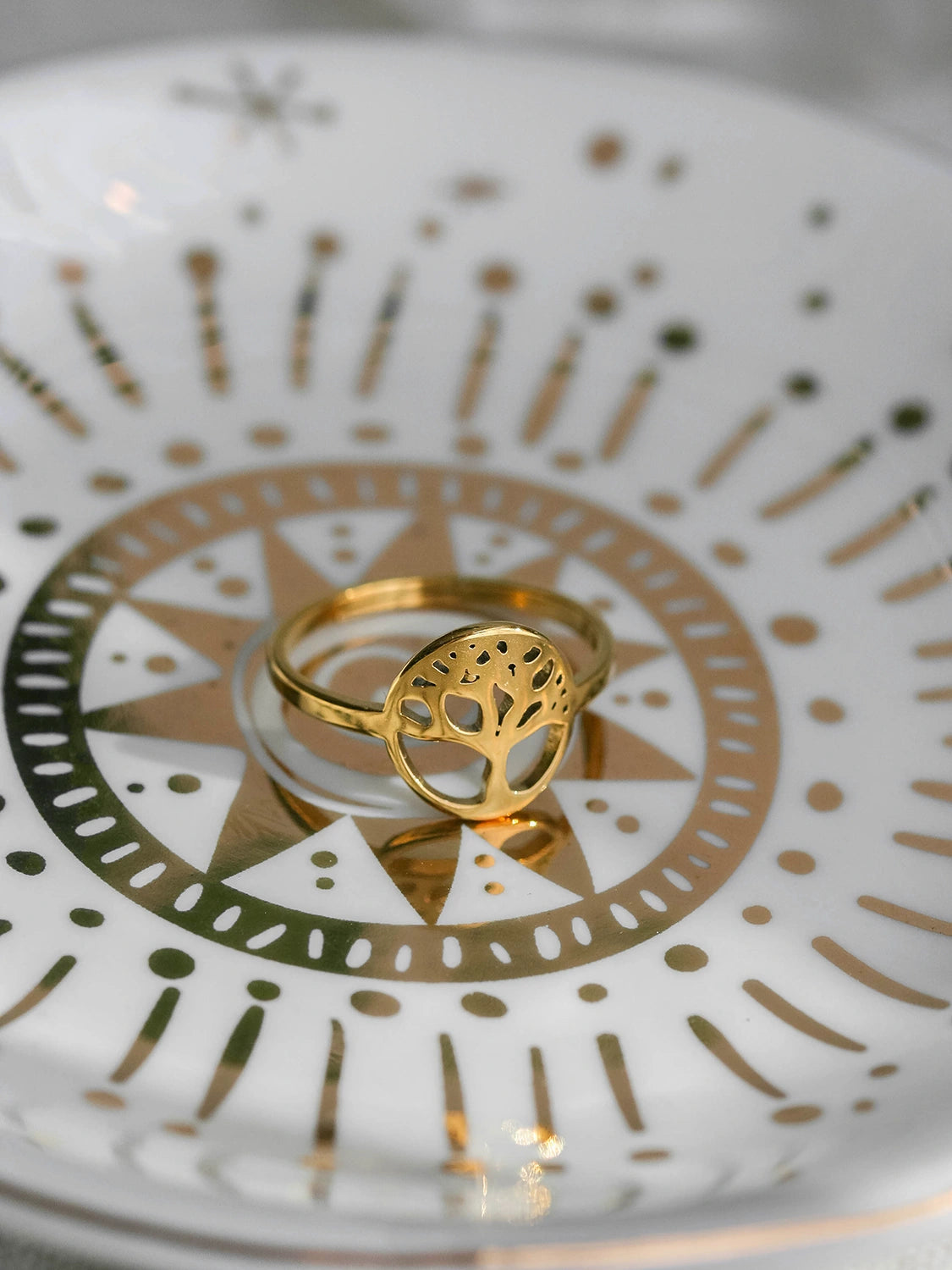 Bague Arbol doré