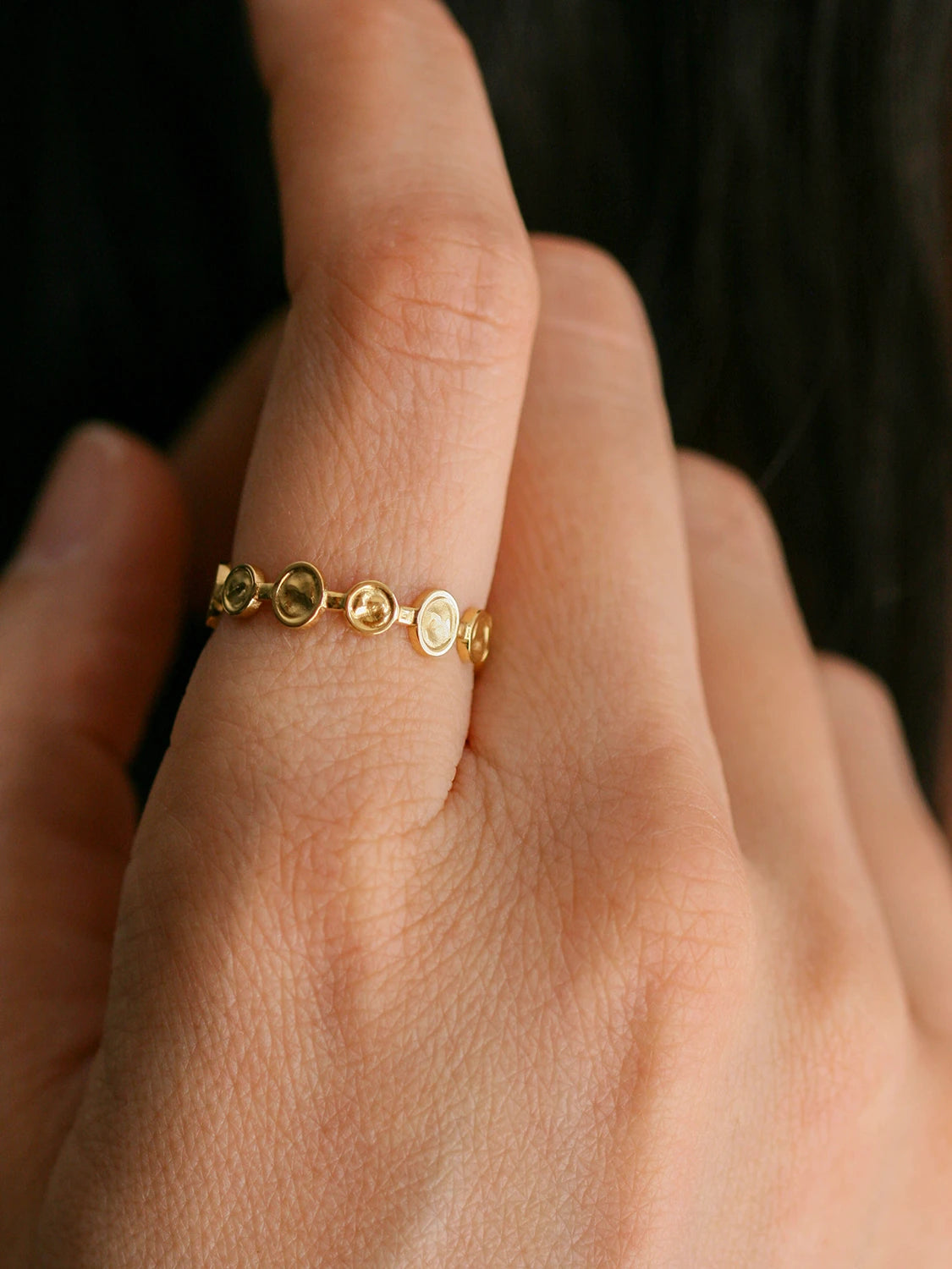 Bague Axis doré