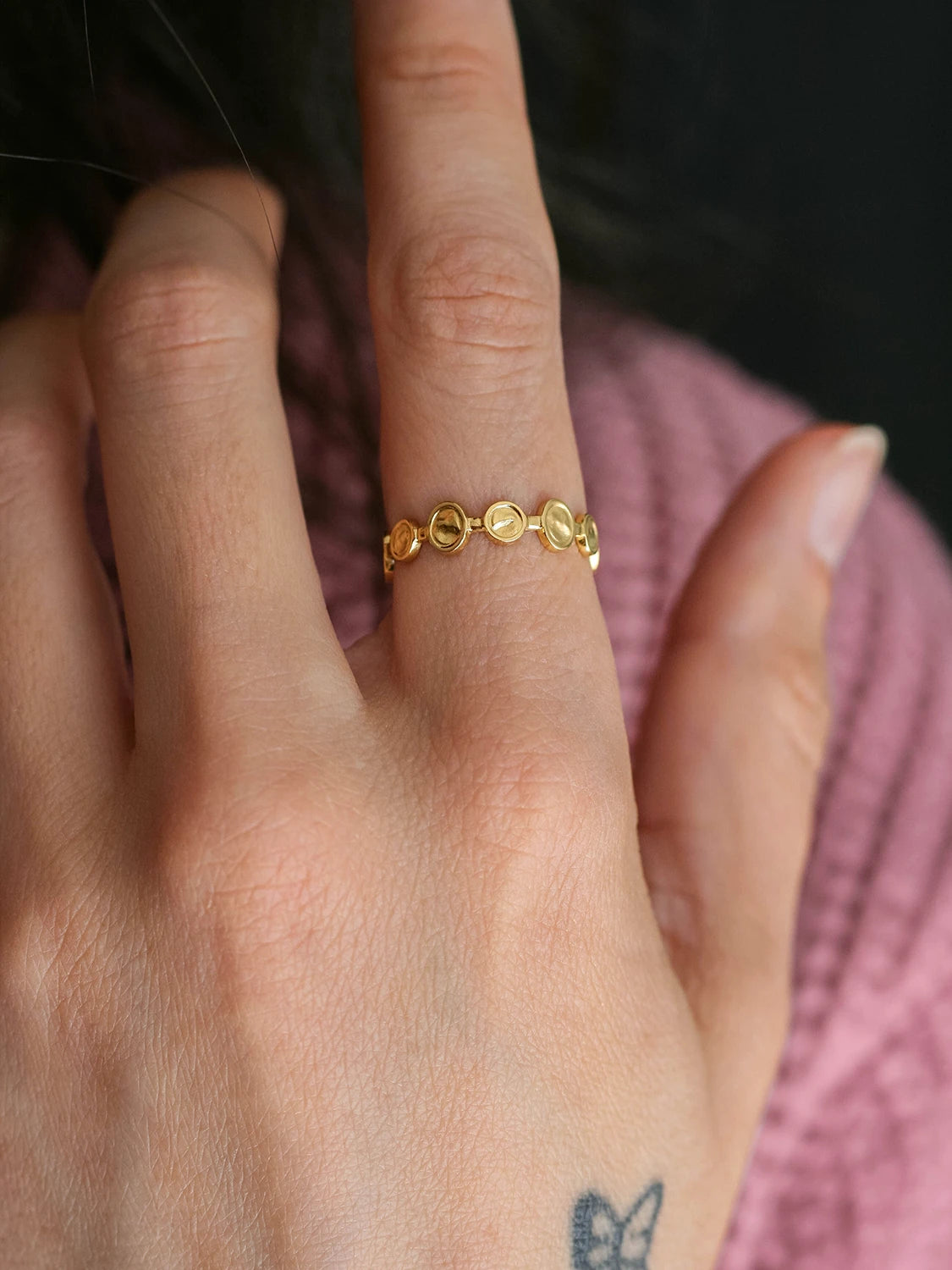 Bague Axis doré