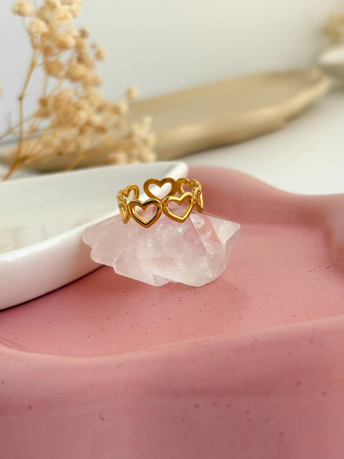 Bague Chérie doré