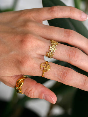 Bague Arbol doré