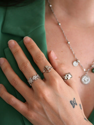 Bague Arbol argent