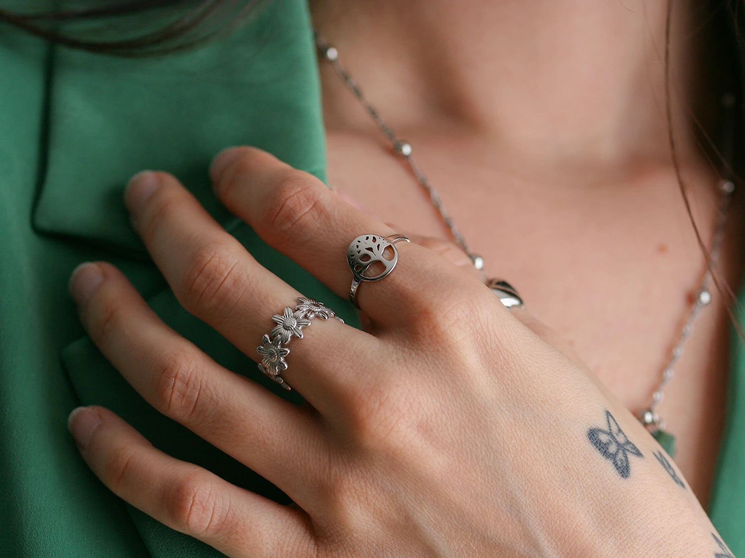 Bague Arbol argent