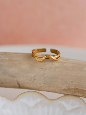 Bague Zéphyr doré