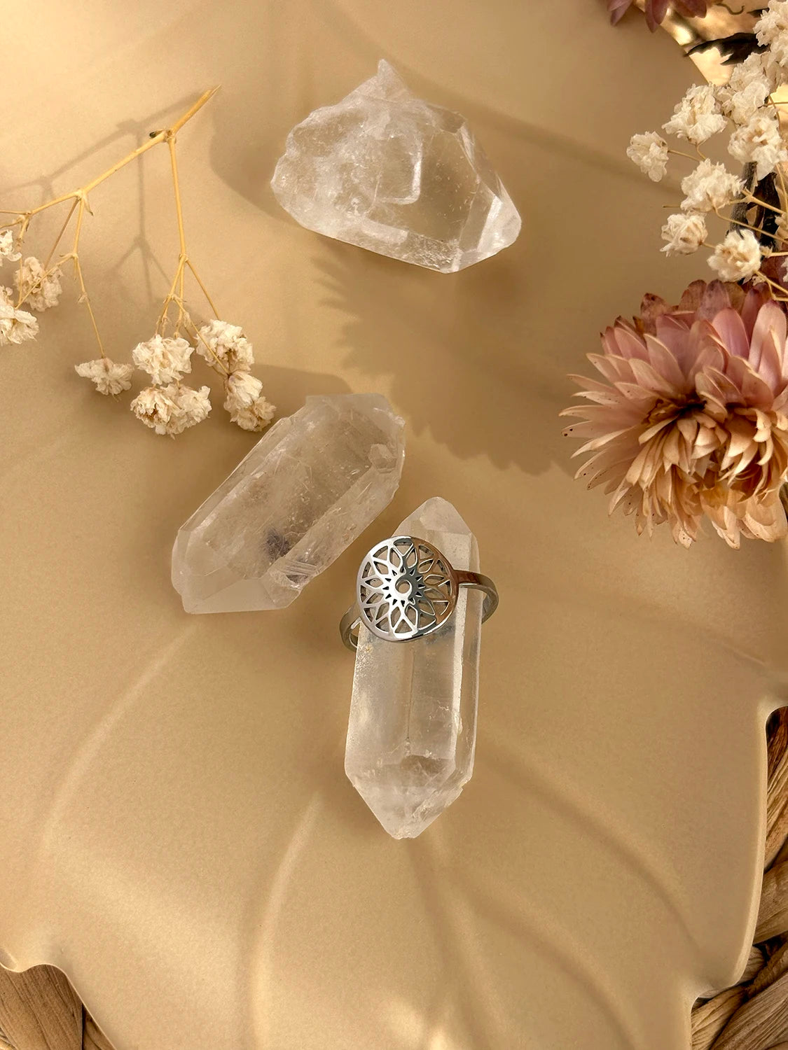 Bague Mandala argent