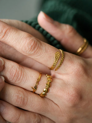 Bague Passion doré