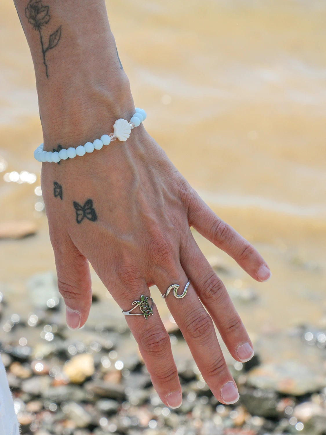 Bague Théra argent