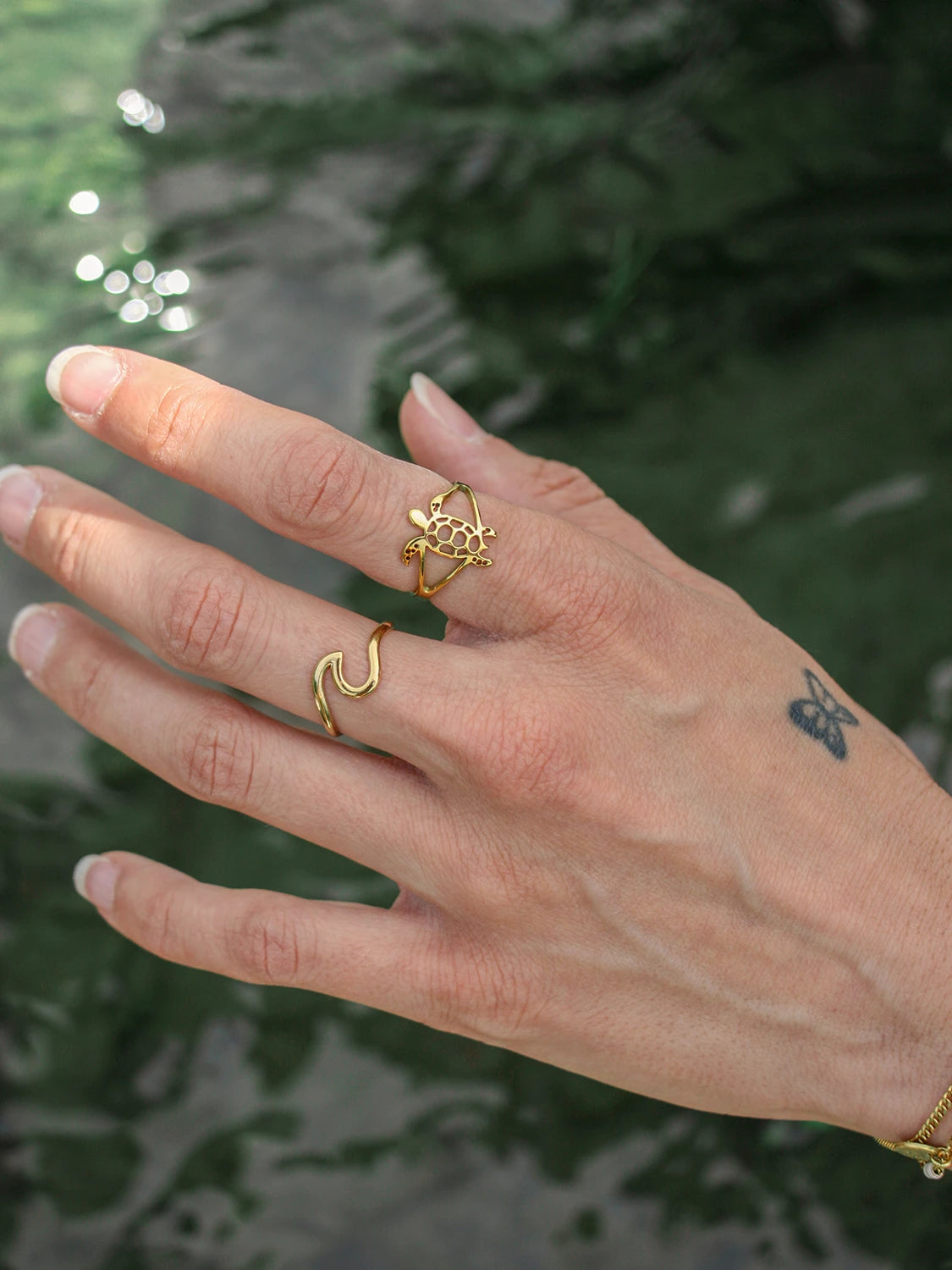 Bague Fira doré