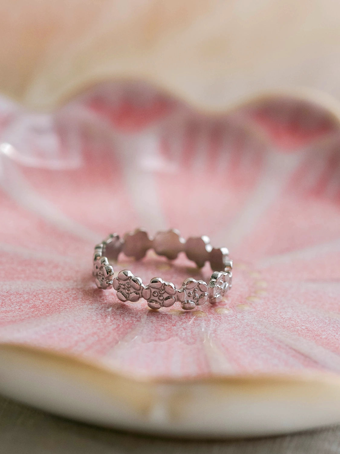 Bague Iris argent
