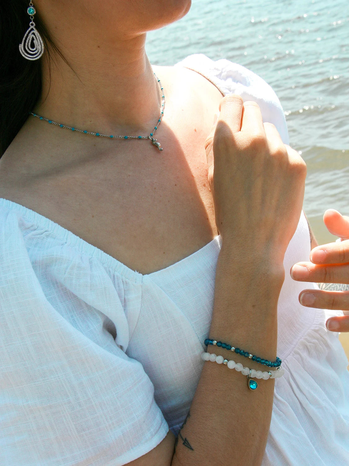 Bracelet Azur argent