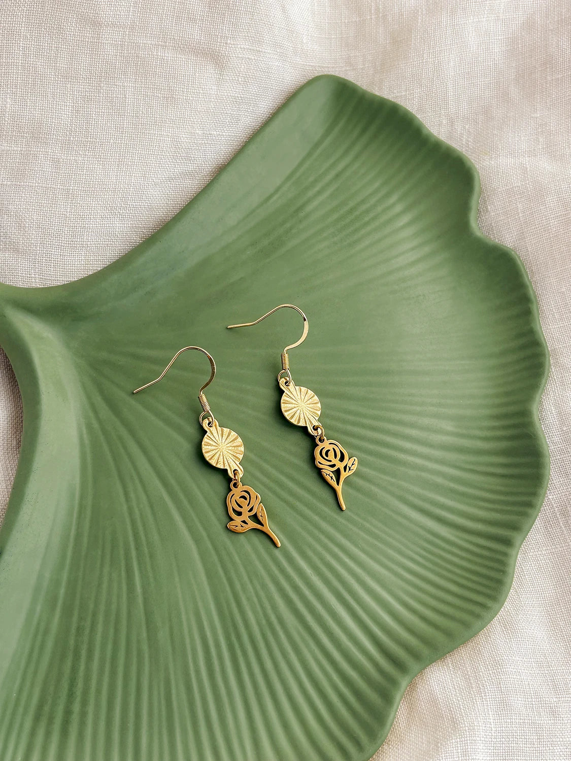 Boucles d'oreilles Pétales