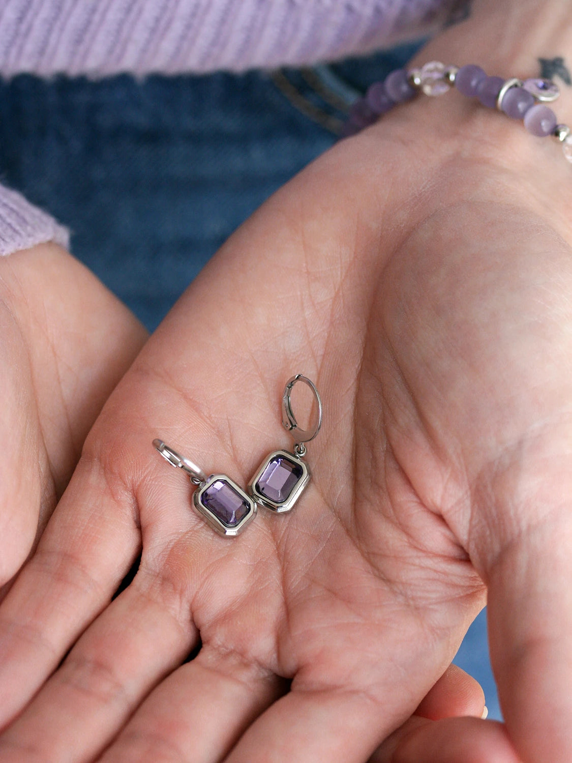 Boucles d'oreilles Violetta