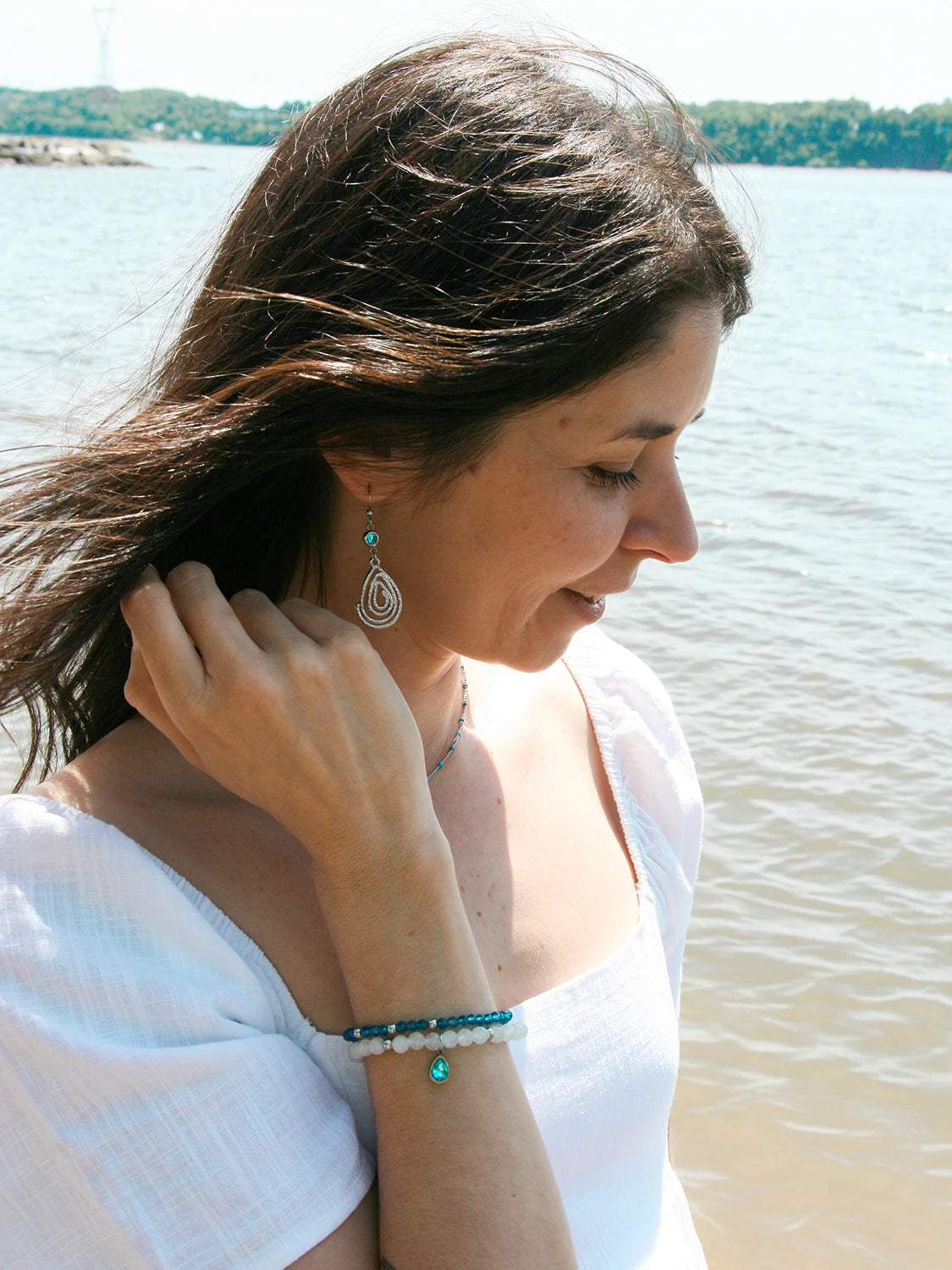 Bracelet Azur argent