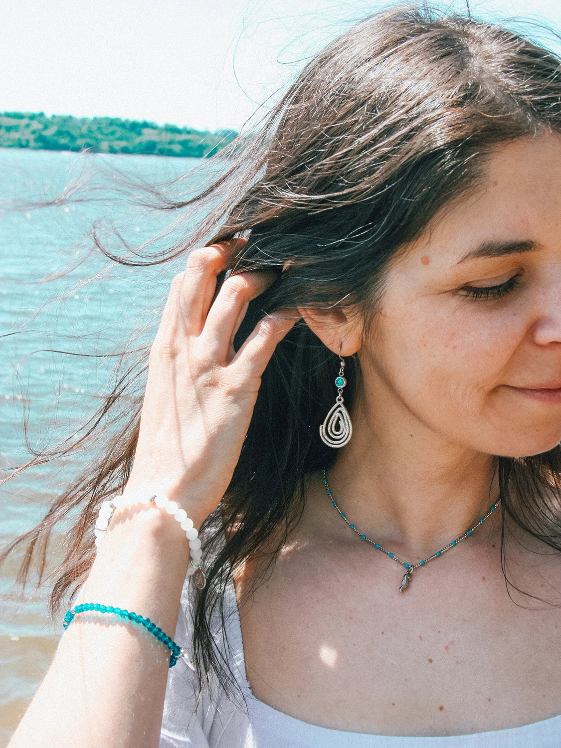 Boucles d'oreilles Kínisi