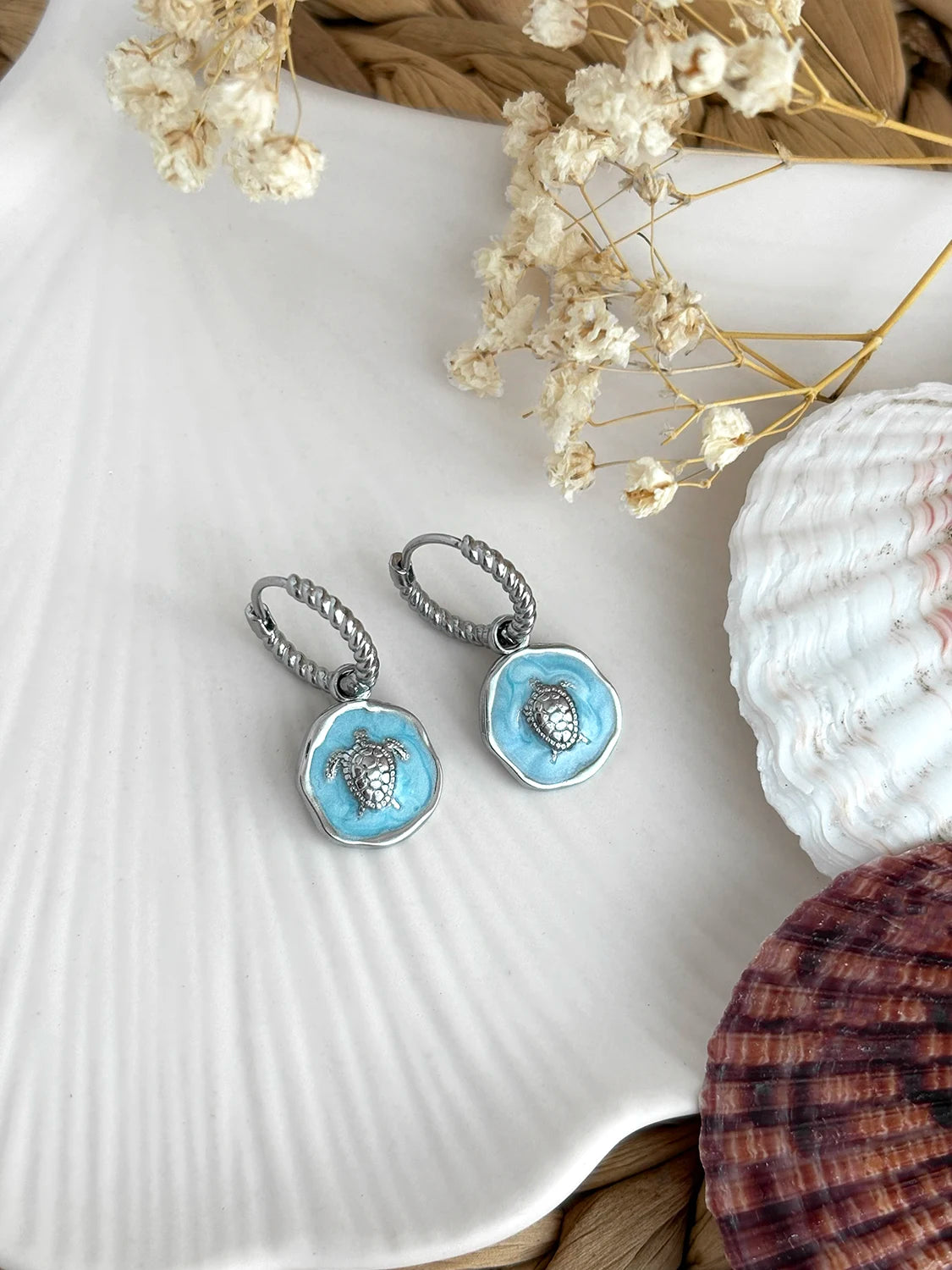 Boucles d'oreilles Littoral