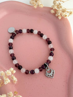 Bracelet Cœur enchanté argent