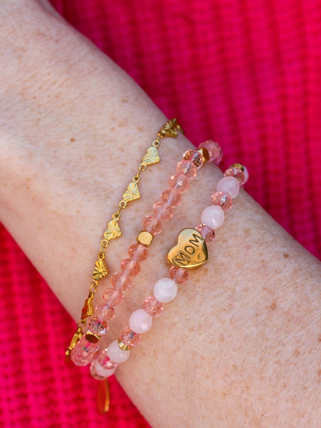 Bracelet Mama doré