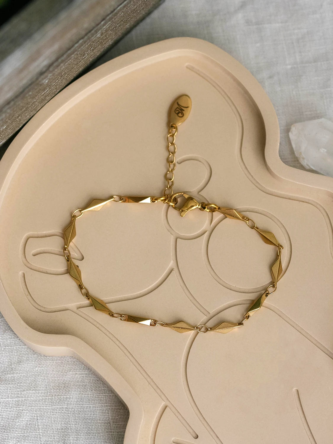 Bracelet Utopia doré