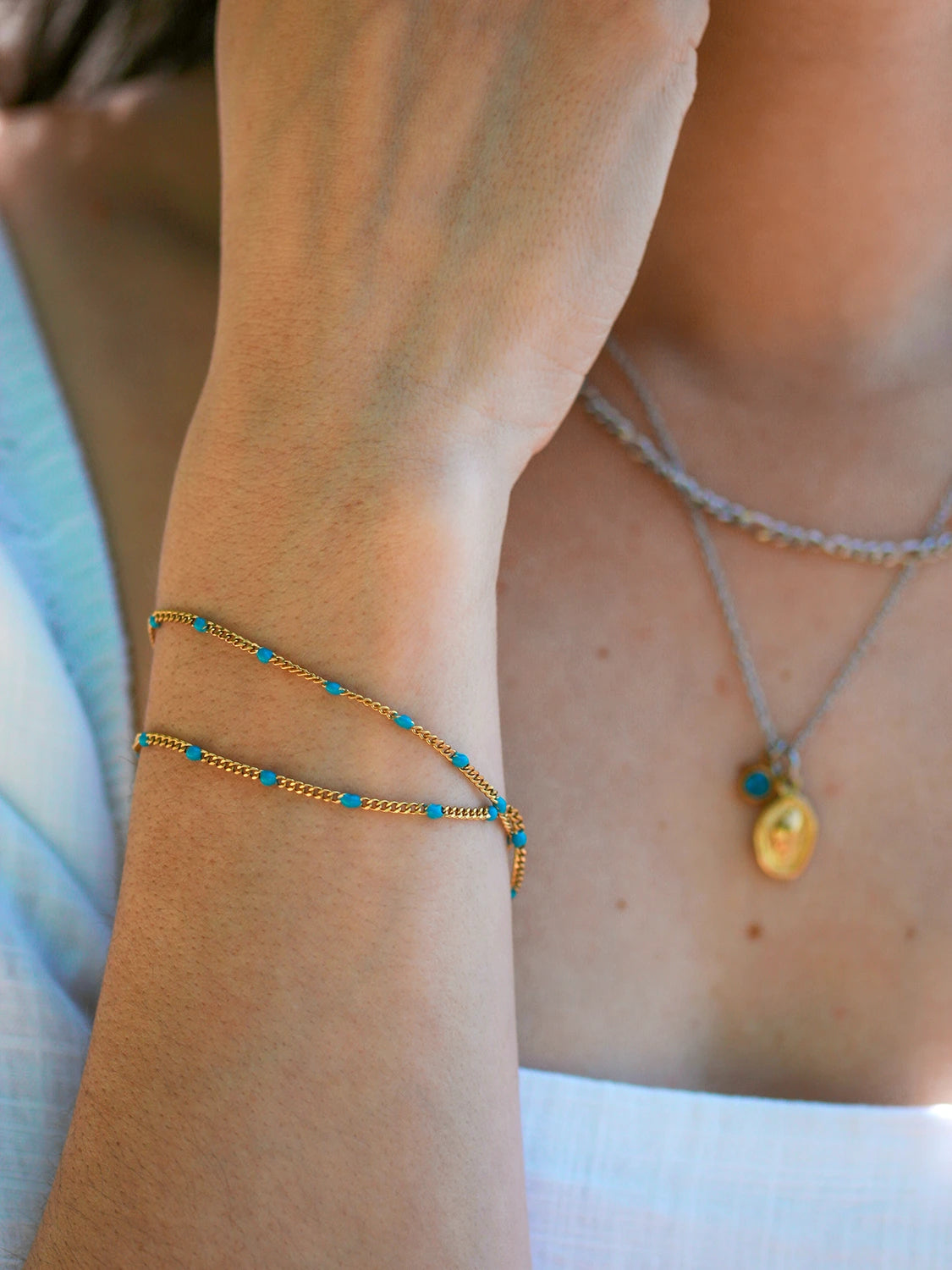 Bracelet Escale doré