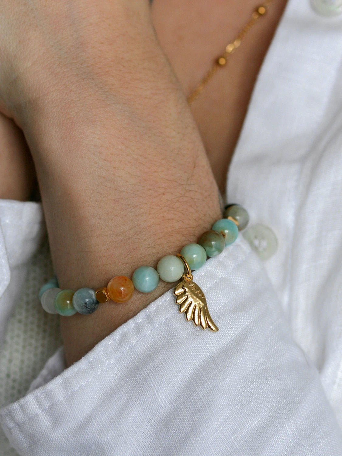 Bracelet Faith doré