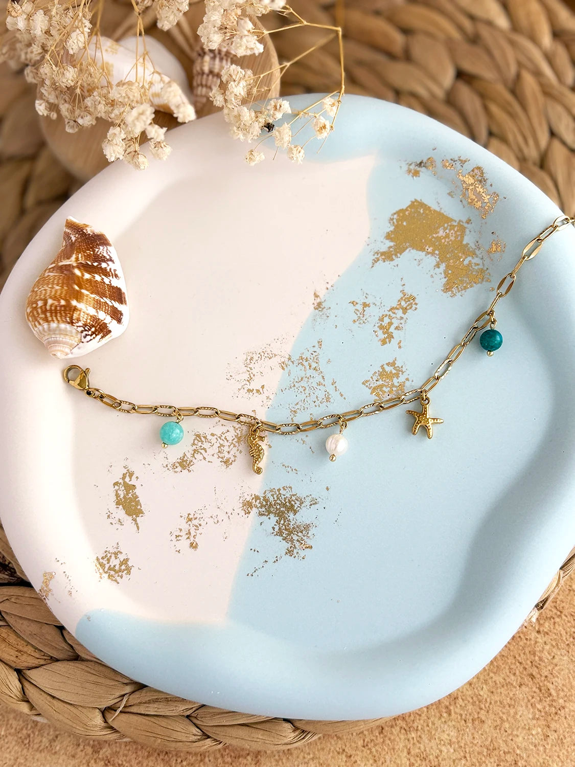 Bracelet Starfish doré