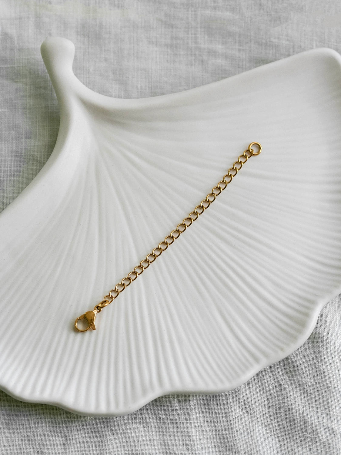 Chaîne de rallonge doré