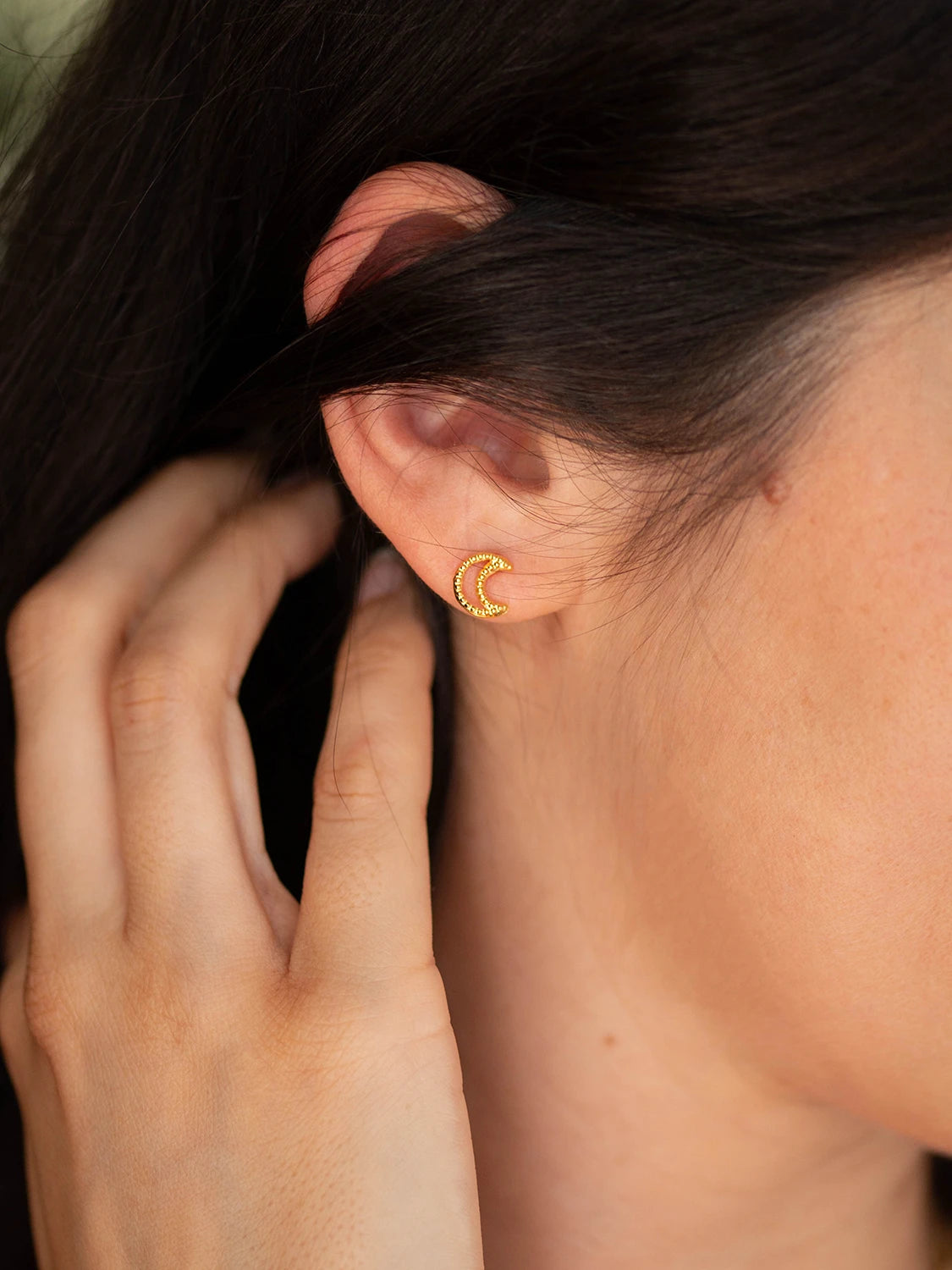 Clous d'oreilles Demi-lune