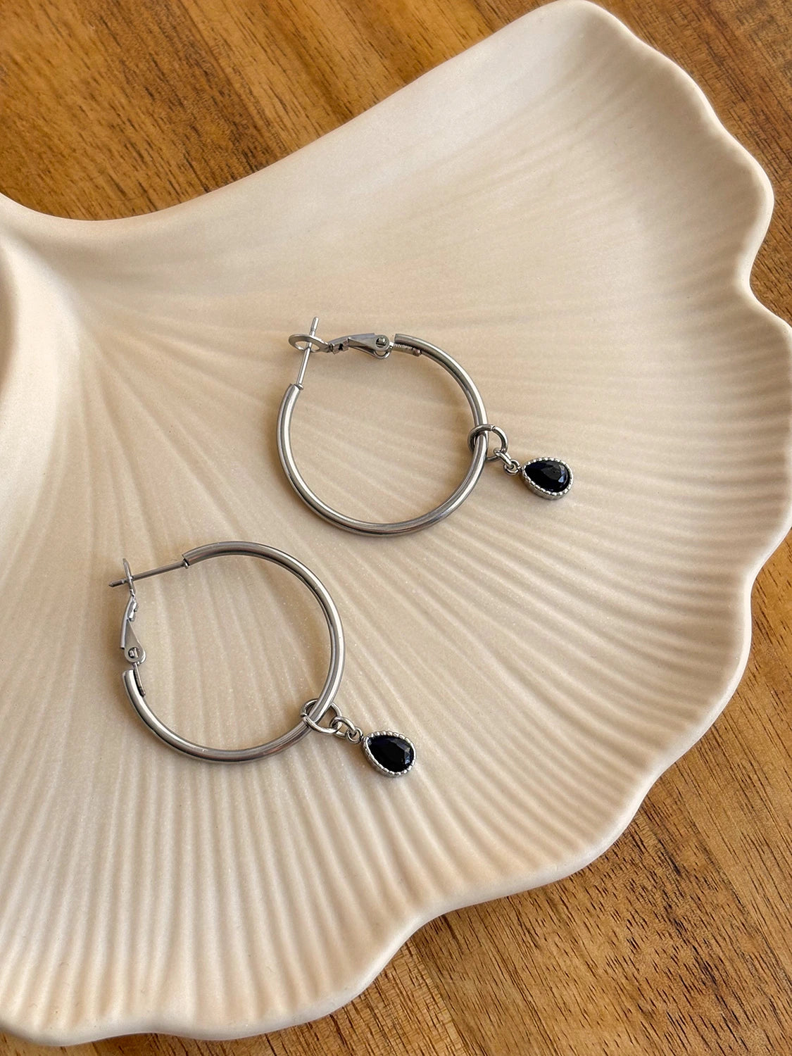 Clous d'oreilles Epure argent