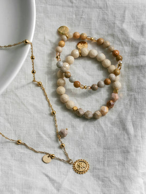 Collier Alizé doré