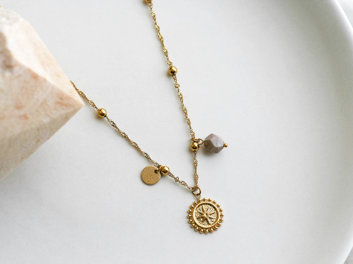 Collier Alizé doré