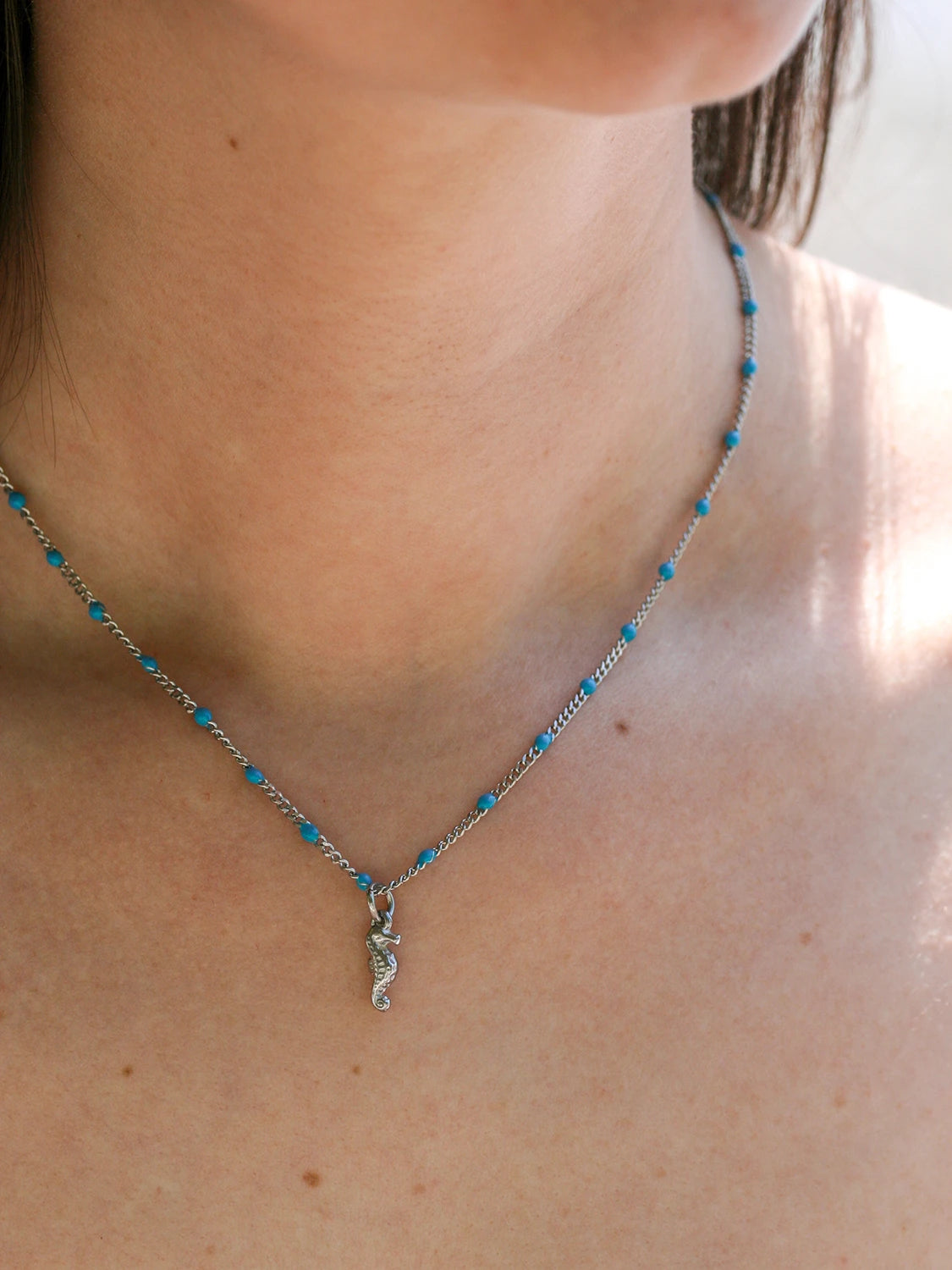 Collier Marina argent