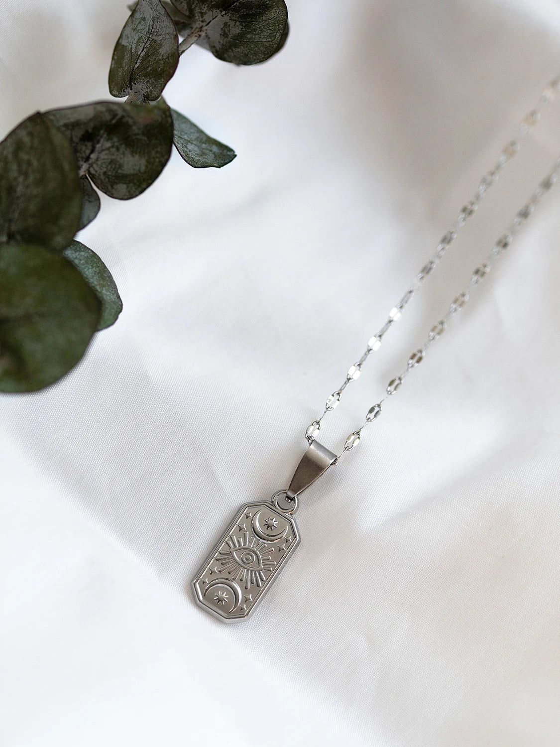 Collier Tarot argent