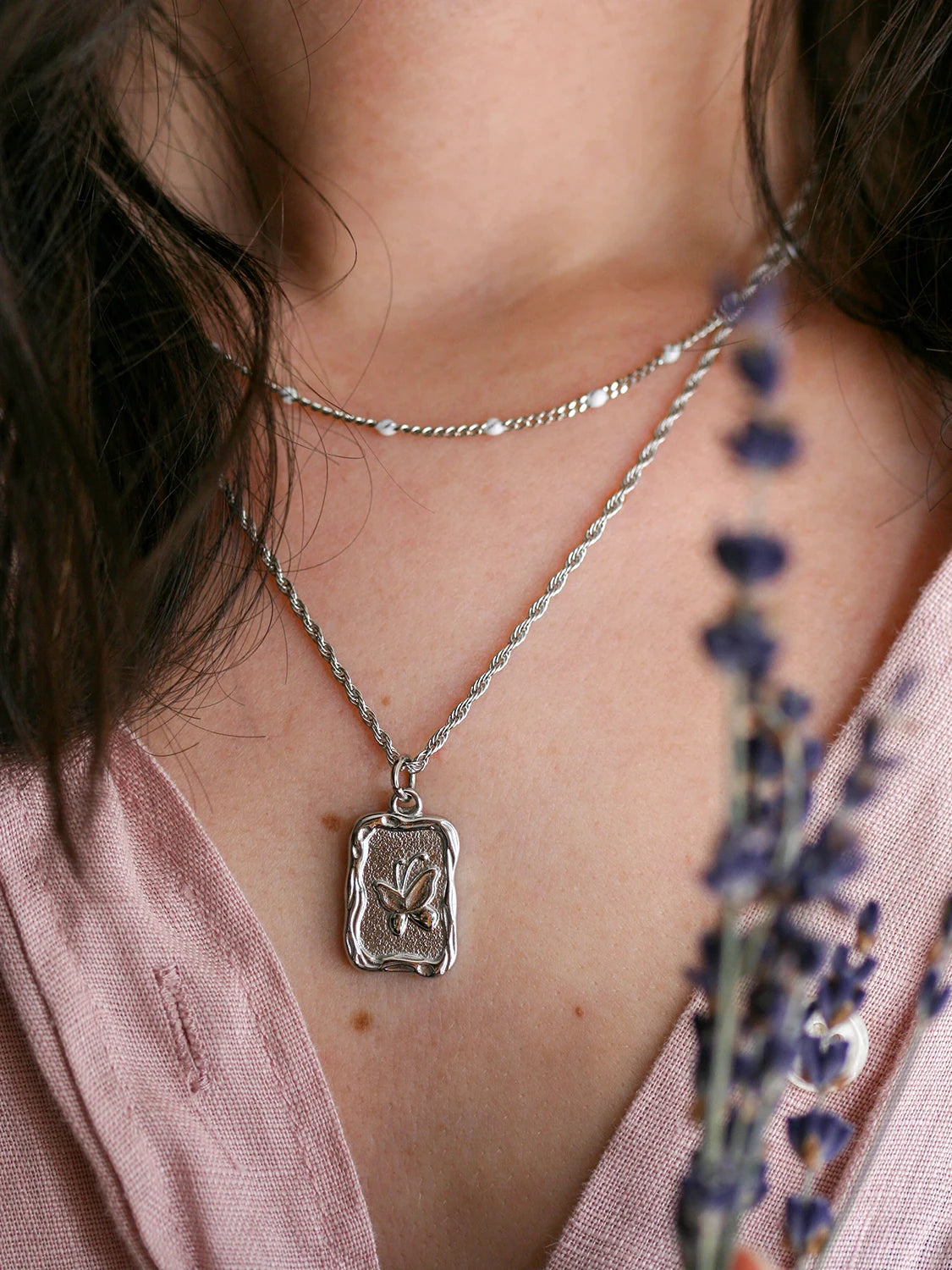 Collier Venti argent