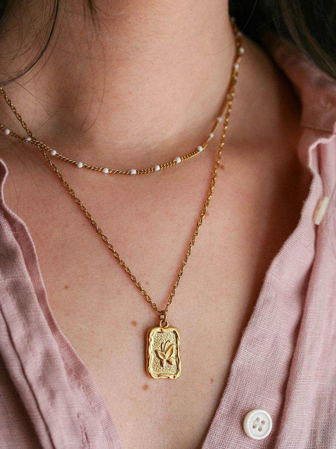 Collier Venti doré