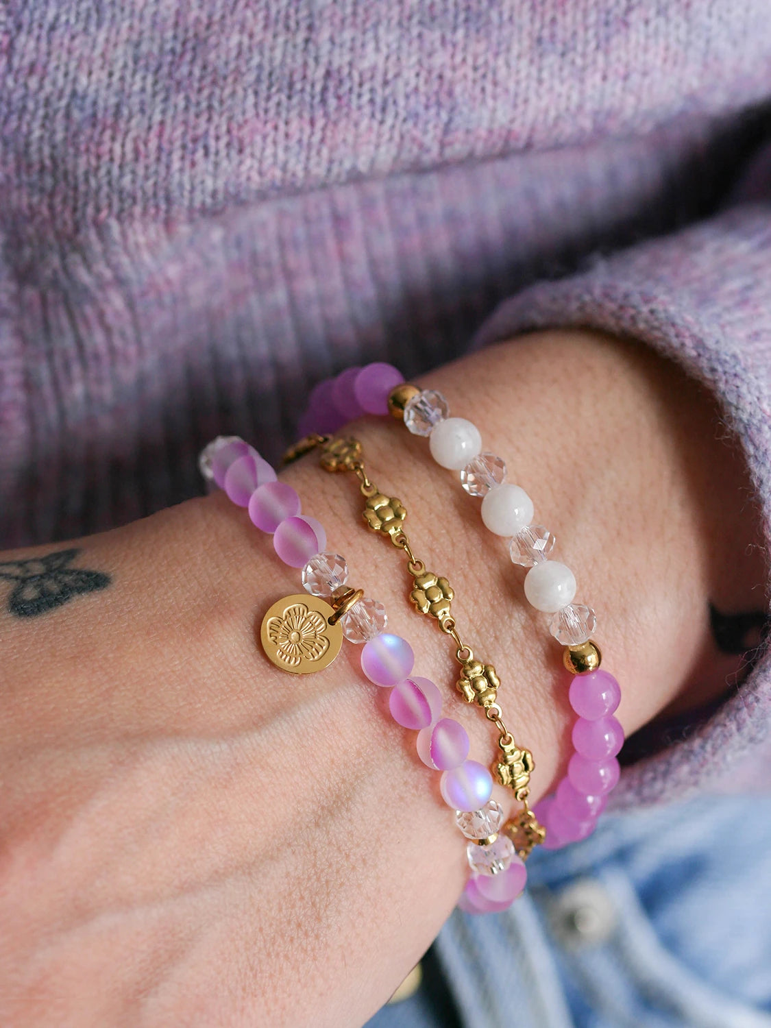 Bracelet Jonquille doré