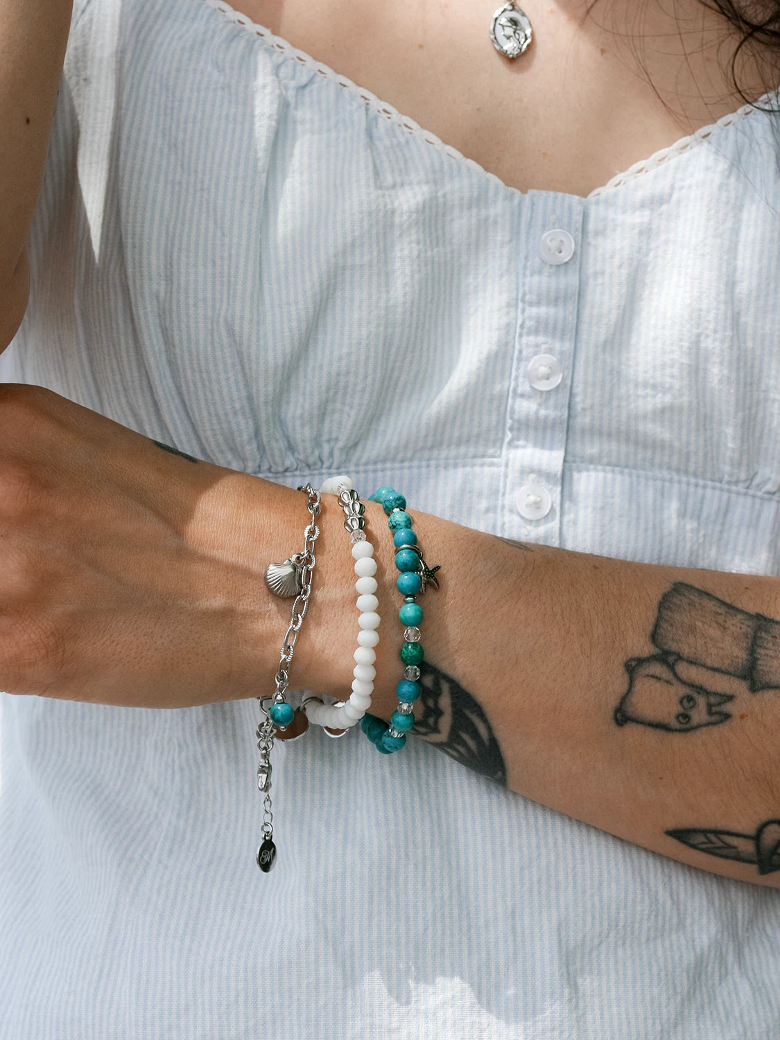 Bracelet Starfish argent