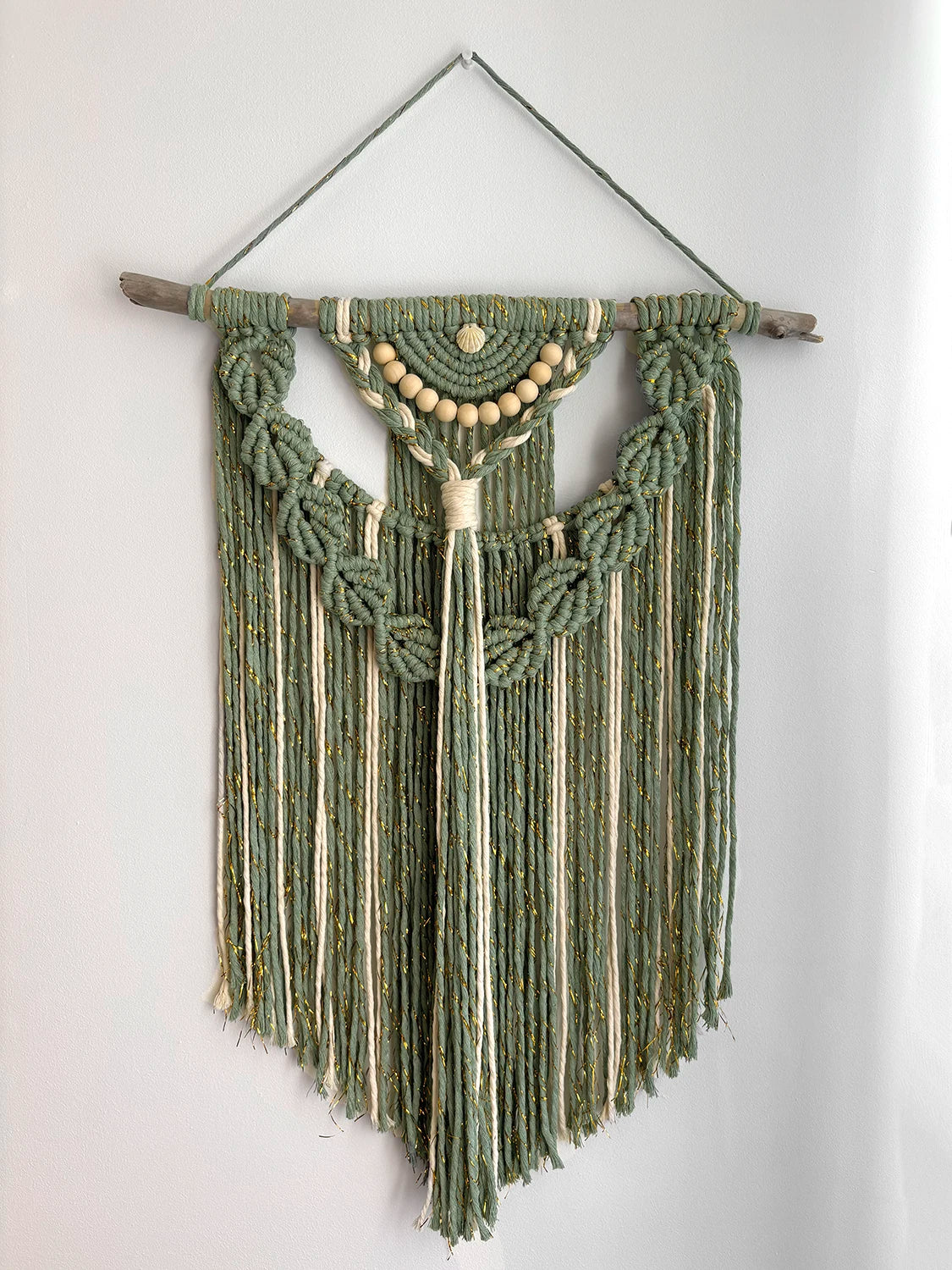 Tenture murale macramé Maréa (unique)