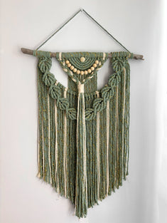 Tenture murale macramé Maréa (unique)