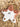 Plateau à bijoux Starfish corail, blanc crème et doré