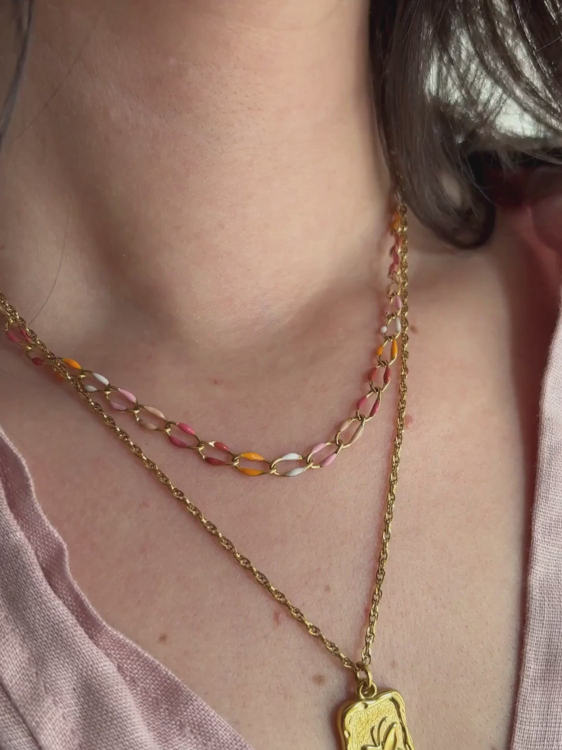 Collier Venti doré