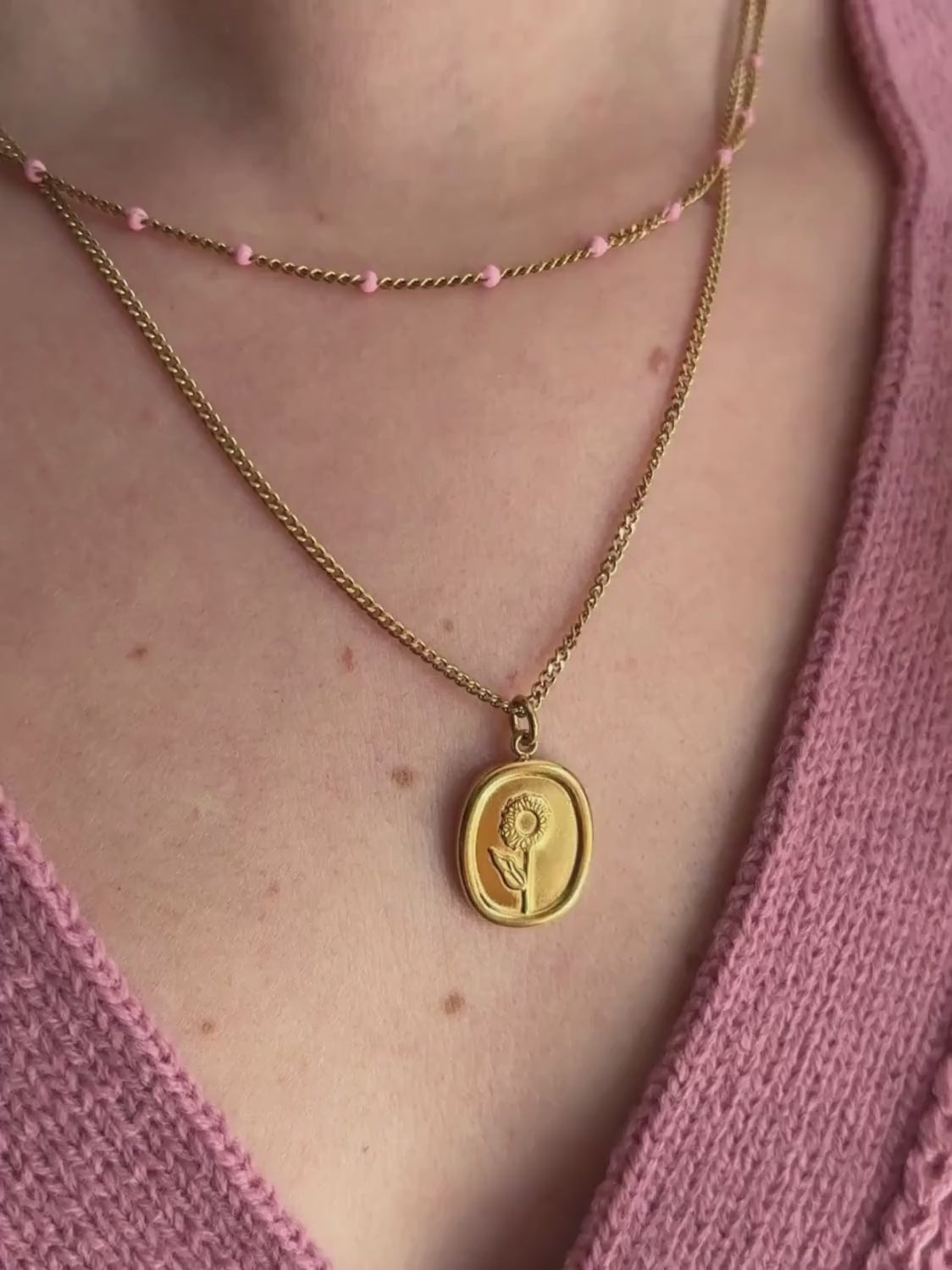 Collier Ysia doré