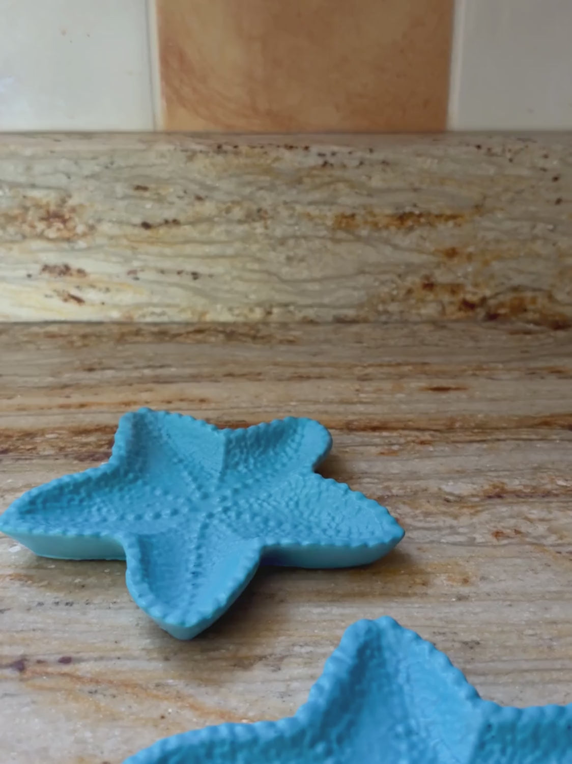 Plateau à bijoux Starfish bleu (2 modèles uniques)